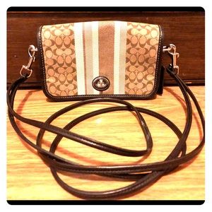 Small used coach purse